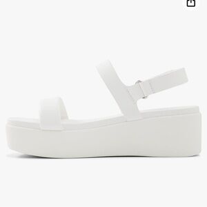 Brand New Aldo Tisdal sandals in White